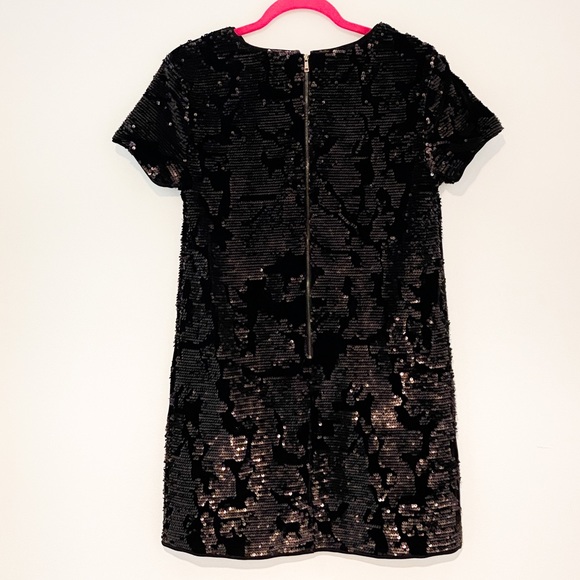 Sequin and velvet dress - medium - Picture 2 of 4